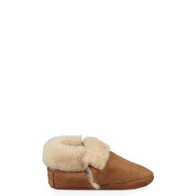 UGG Solvi Laarsjes voor Babies in Chestnut, maat 16 | Shearling/Suede