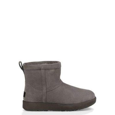 UGG Classic Mini Waterproof Laarzen voor Dames in Metal, maat 40 | Shearling
