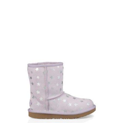 UGG Classic Short II Stars Laarzen voor Peuters in Lilac, maat 27.5 | Shearling