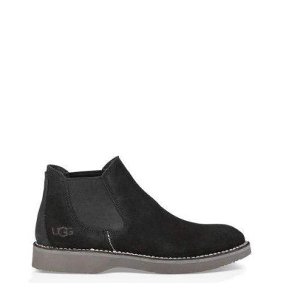 UGG Camino Chelsea Laarzen voor Heren in Black, maat 44 | Leder