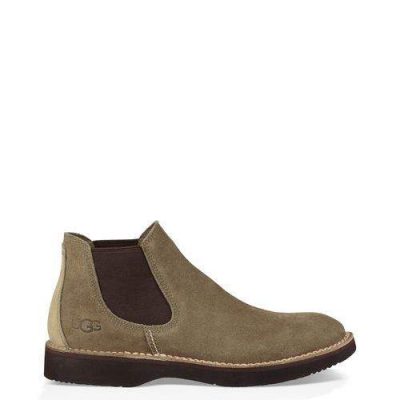 UGG Camino Chelsea Laarzen voor Heren in Taupe, maat 45 | Leder