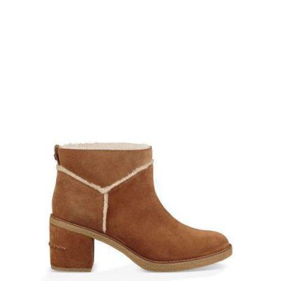 UGG Kasen II Casuallaarzen voor Dames in Chestnut, maat 40 | Suede