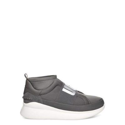 UGG Neutra Sneaker voor Dames in Charcoal, maat 43 | Textiel
