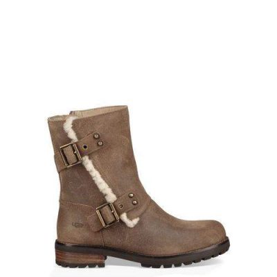 UGG Niels II Casuallaarzen voor Dames in Dove, maat 39 | Leder