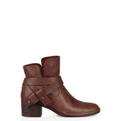 UGG Elysian Laarzen voor Dames in Coconut Shell, maat 37 | Leder