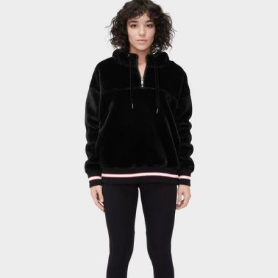 UGG Kailani Sherpa Truien voor Dames in Black, maat M | Polyester