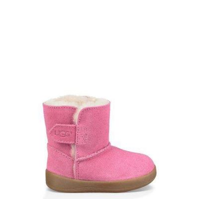 UGG Keelan Casuallaarzen voor Babies in Pink Azalea, maat 18 | Leder