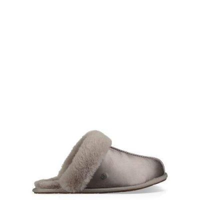 UGG Scuffette II Satin Pantoffels voor Dames in Elephant, maat 37 | Textiel