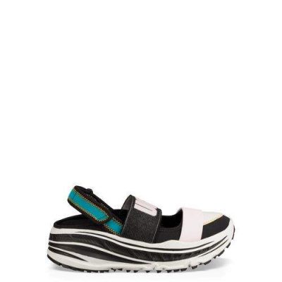UGG Slingback Runner Sneaker voor Dames in Black, maat 37 | Textiel