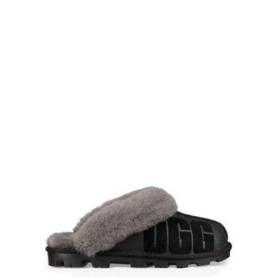 Coquette UGG Sparkle Pantoffels voor Dames in Black, maat 40 | Suede
