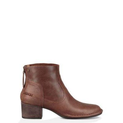 UGG Bandara Ankle Laarzen voor Dames in Coconut Shell, maat 37.5 | Leder