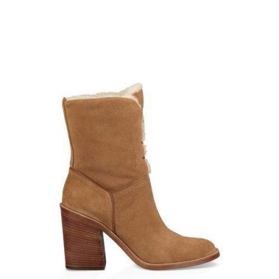 UGG Jerene Casuallaarzen voor Dames in Chestnut, maat 42 | Suede