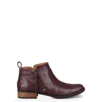 UGG Aureo Laarzen voor Dames in Oxblood, maat 40 | Leder