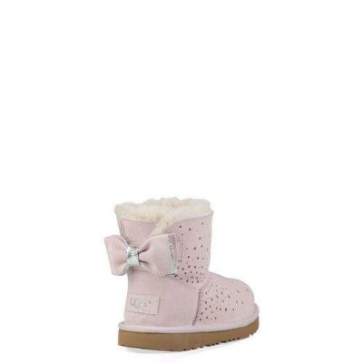 UGG Stargirl Mini II Bow Classic Laarzen voor Kinderen in Baby Pink, maat 36 | Suede
