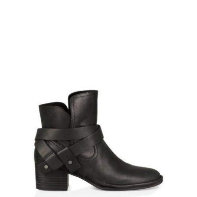 UGG Elysian Laarzen voor Dames in Black, maat 36 | Leder