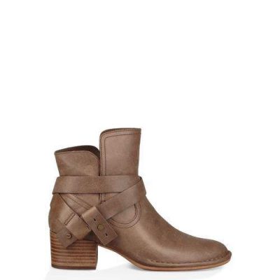 UGG Elysian Laarzen voor Dames in Sahara, maat 37.5 | Leder