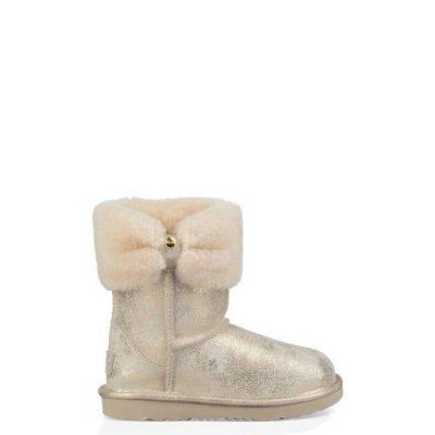 UGG Ramona II Metallic Classic Laarzen voor Kinderen in Gold, maat 36 | Shearling