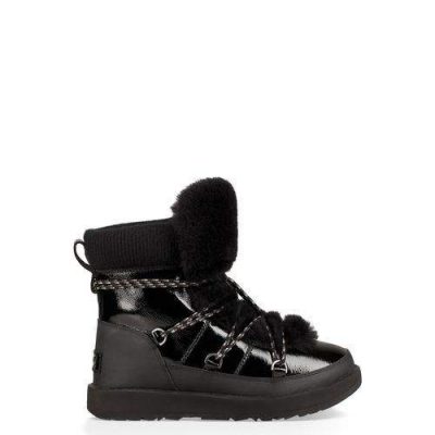 UGG Highland Waterproof Classic Laarzen voor Dames in Black, maat 37 | Leder