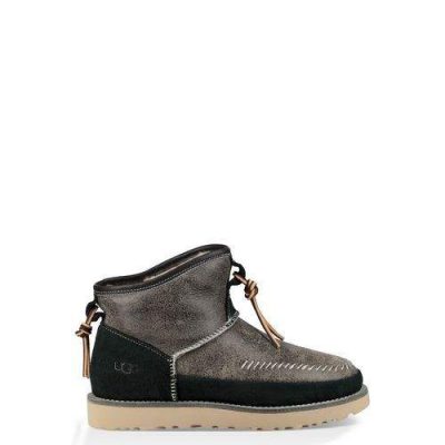 UGG Cali Moccasins Campfire Classic Laarzen voor Dames in Black, maat 37 | Shearling