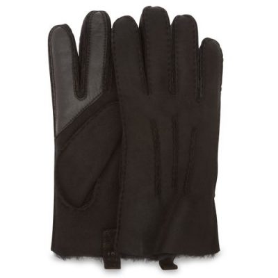 UGG Sheepskin 3PT Handschoenen voor Heren in Black, maat L | Shearling