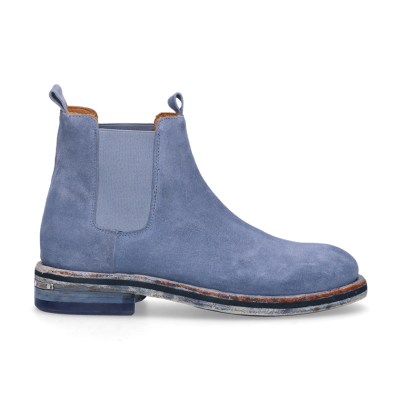 Shabbies Chelsea boot suède denim
