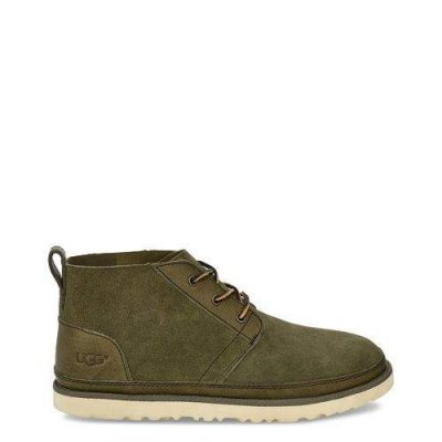 UGG Neumel Unlined Leather Classic Laarzen voor Heren in Moss Green, maat 38 | Leder/Suede