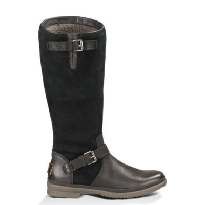 UGG Thomsen Laarzen voor Dames in Black, maat 36 | Leder/Suede