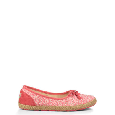 UGG Ronna Scallop voor Kinderen in Coral Reef, maat 32 | Leder/Suede