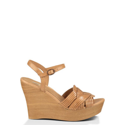 UGG Allvey voor Dames in Suntan, maat 35.5 | Leder/Poron