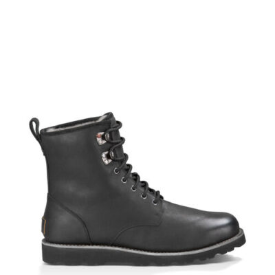 UGG Hannen Tall Laarzen voor Heren in Black, maat 42 | Leder