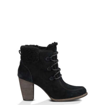 UGG Analise voor Dames in Black, maat 37 | Shearling/Suede