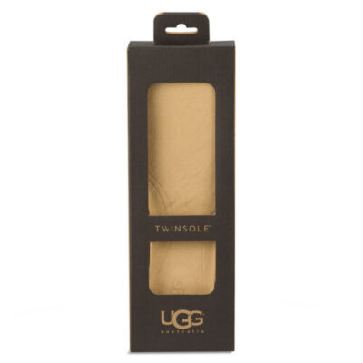 UGG Twinsole Inlegzolen Set voor Heren in Natural, maat 47 | Wolmix/Leder