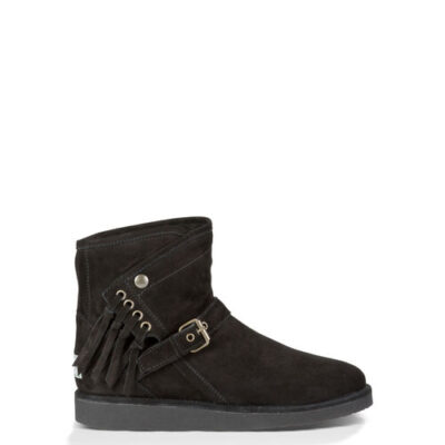 UGG Karisa voor Dames in Nero, maat 37 | Shearling/Dubbelzijdig/Suede