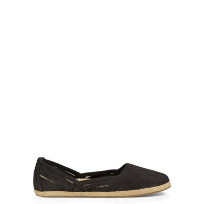 UGG Tippie voor Dames in Black, maat 36 | Jute/Leder/Nubuck