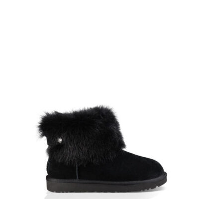 UGG Valentina voor Dames in Black, maat 38 | Suede