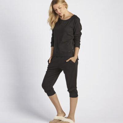 UGG Morgan voor Dames in Black, maat S | Katoenmix