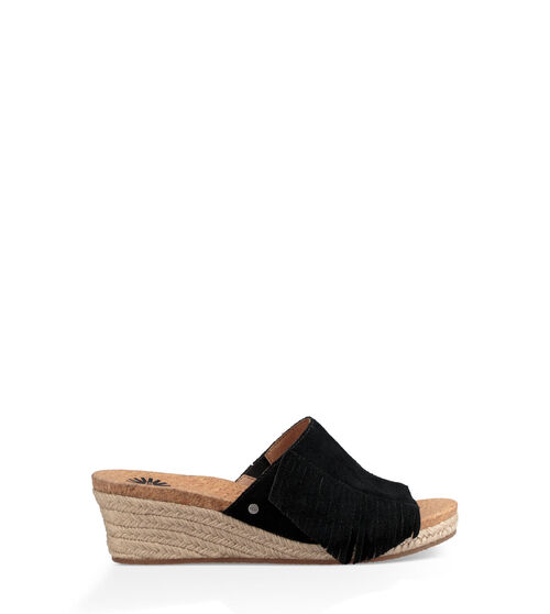 UGG Danes voor Dames in Black, maat 36 | Suede