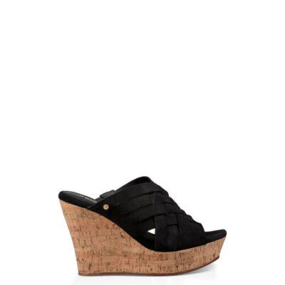 UGG Marta voor Dames in Black, maat 37 | Leder