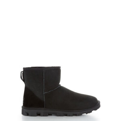 UGG Essential Mini Classic Laarzen voor Dames in Black, maat 42 | Shearling