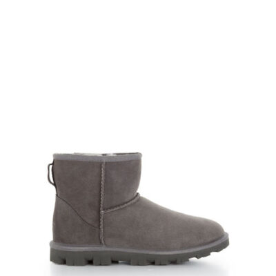 UGG Essential Mini Classic Laarzen voor Dames in Grey, maat 40 | Shearling