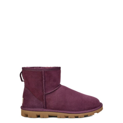 UGG Essential Mini Classic Laarzen voor Dames in Raisin, maat 42 | Shearling