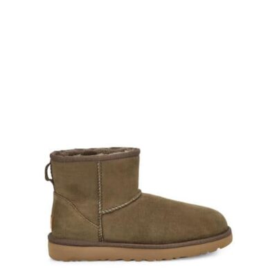 UGG Classic Mini II Laarzen voor Dames in Eucalyptus Spray, maat 37 | Shearling