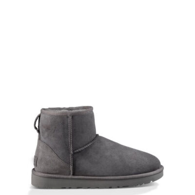 UGG Classic Mini II Laarzen voor Dames in Grey, maat 37 | Shearling