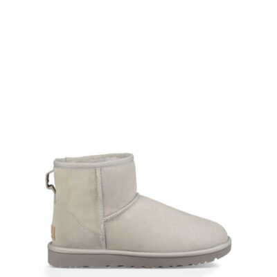 UGG Classic Mini II voor Dames in Grey Violet, maat 42 | Suede/Shearling/Ugg® Pure
