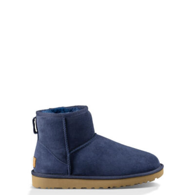 UGG Classic Mini II Laarzen voor Dames in Navy Blue, maat 40 | Shearling