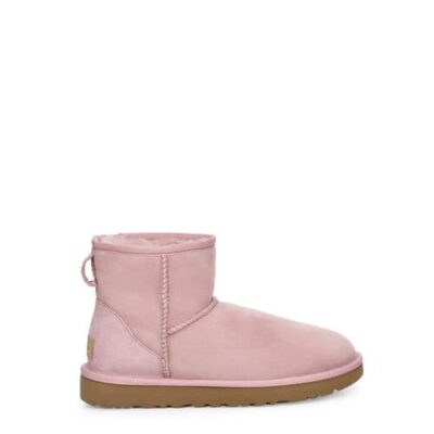 UGG Classic Mini II Laarzen voor Dames in Pink Crystal, maat 39 | Shearling