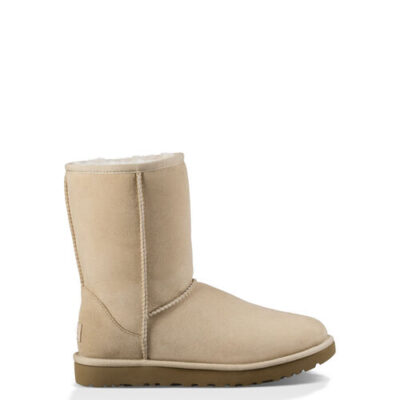 UGG Classic Short II voor Dames in Sand, maat 43 | Shearling
