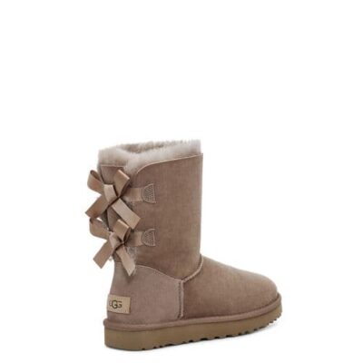 UGG Bailey Bow II Laarzen voor Dames in Caribou, maat 39 | Shearling