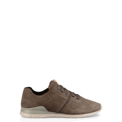 UGG Tye Sneaker voor Dames in Slate, maat 38 | Leder