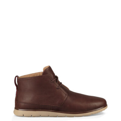 UGG Freamon Waterproof Schoen Chukka voor Heren in Grizzly, maat 42 | Leder